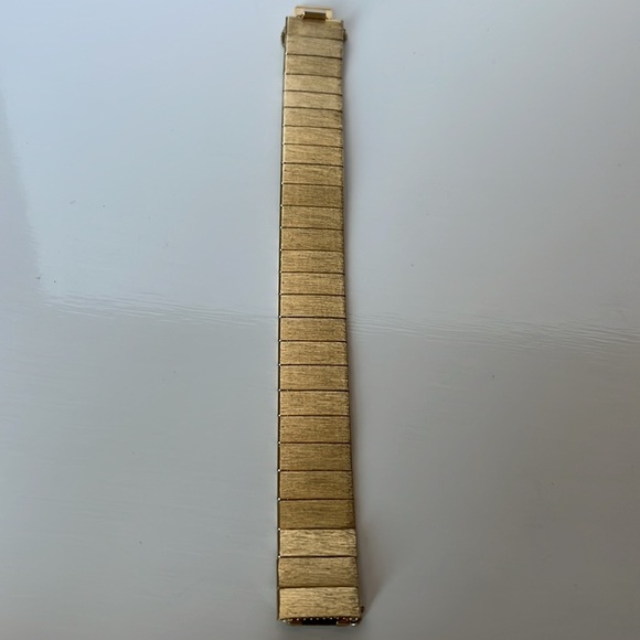 Vintage Napier Gold Tone Flexible Bracelet - Picture 7 of 10